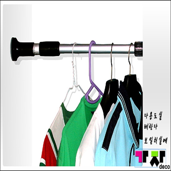 가자데코 가자데코 압축봉 옷걸이 행거AL190(120~195cm)