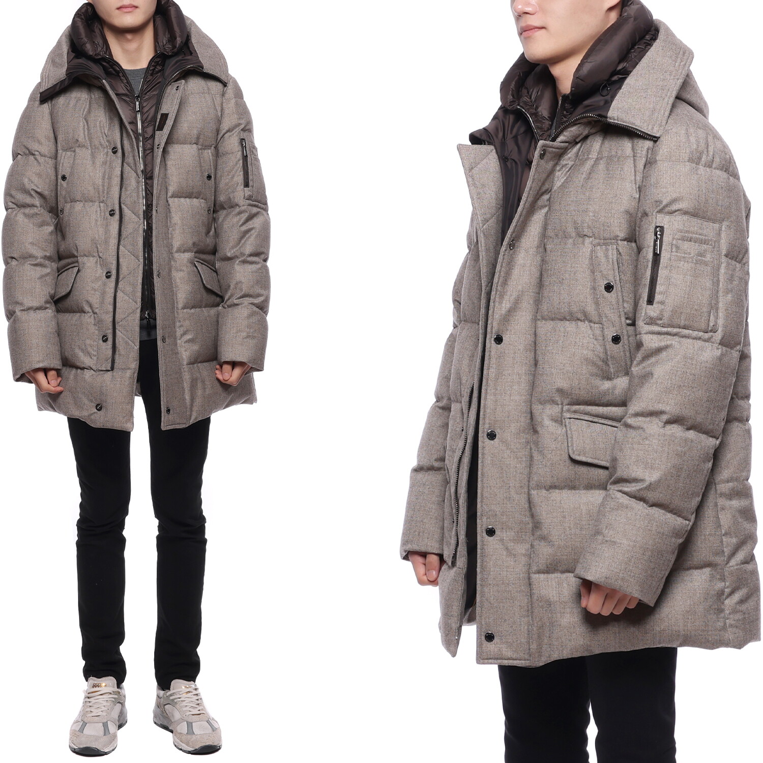 노벨라(아울렛) (무레르) 23FW 남성 GRIMA FFL 롱패딩 (GRIMA FFL AVANA 23F)