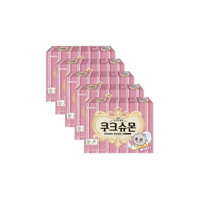 셀러허브 식품 크라운 쿠크슈몬 화이트 289g x 5개