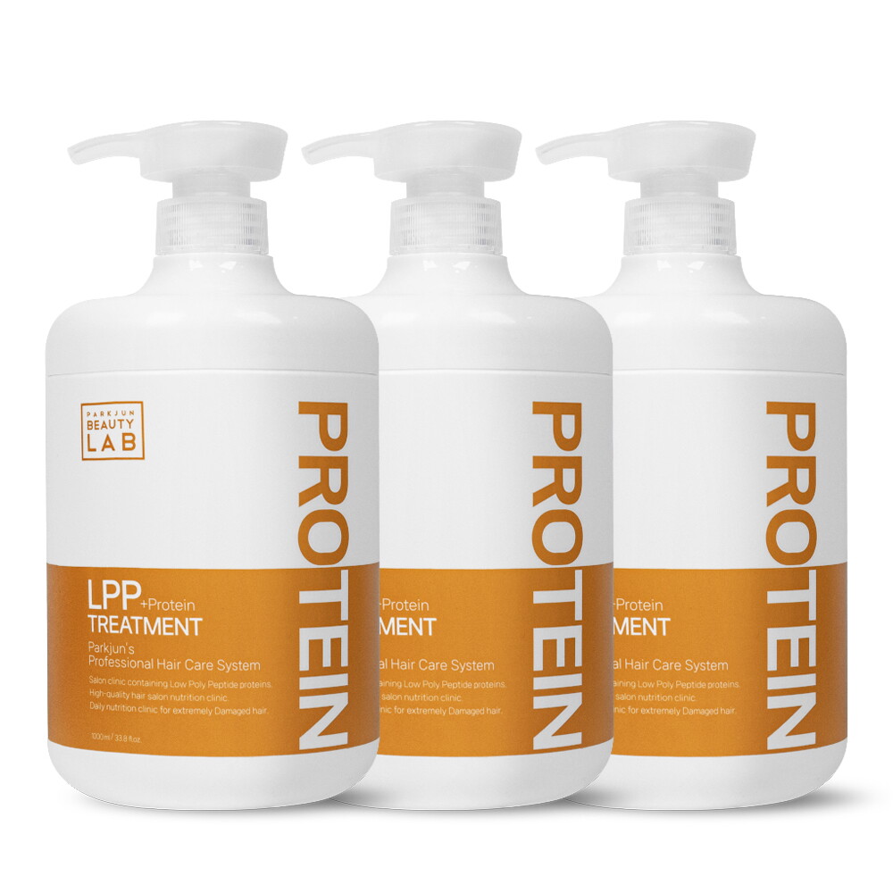 박준뷰티랩 LPP 단백질 트리트먼트 1000ml, 오리지널 3개 세트