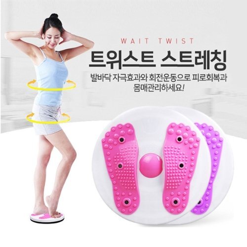 런웨이브 런웨이브 발 지압 트위스트기 스트레칭 밸런스 허리 운동 회전