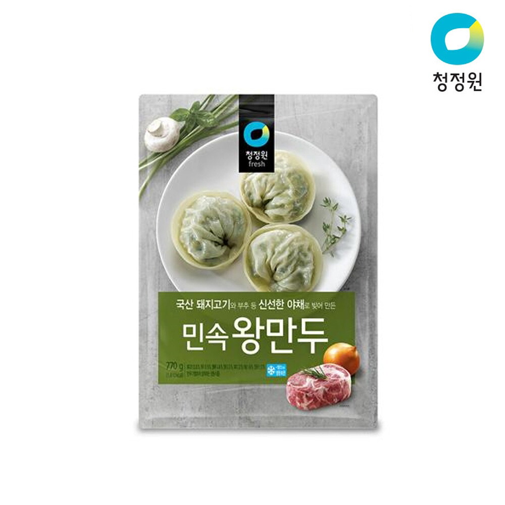 청정원 청정원 민속왕만두 770g x5개