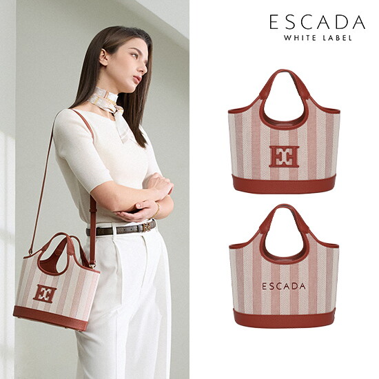 ESCADA 메종 자카드 토트백(+스카프) 5