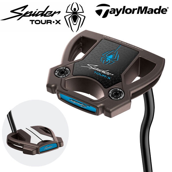 테일러메이드(TAYLORMADE) 테일러메이드 스파이더 투어 X 퍼터 Double Bend 더블밴드 2026년 병행 AS보증