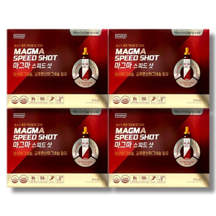 셀러허브 식품 동국제약 마그마 스피드샷 20ml x 24병 4박스