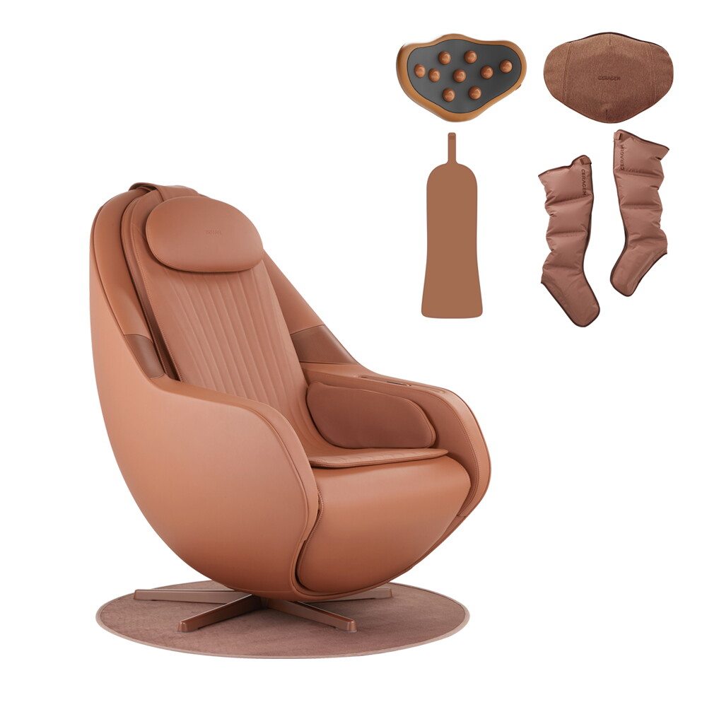 세라젬 ★4/2(목) 11시 방송중 최대혜택가 299만원대★[무이자24] 세라젬 파우제 M6 안마의자 마사지 휴식가전 5년 무상 A/S