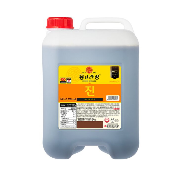 몽고 몽고 진간장 13L 1개