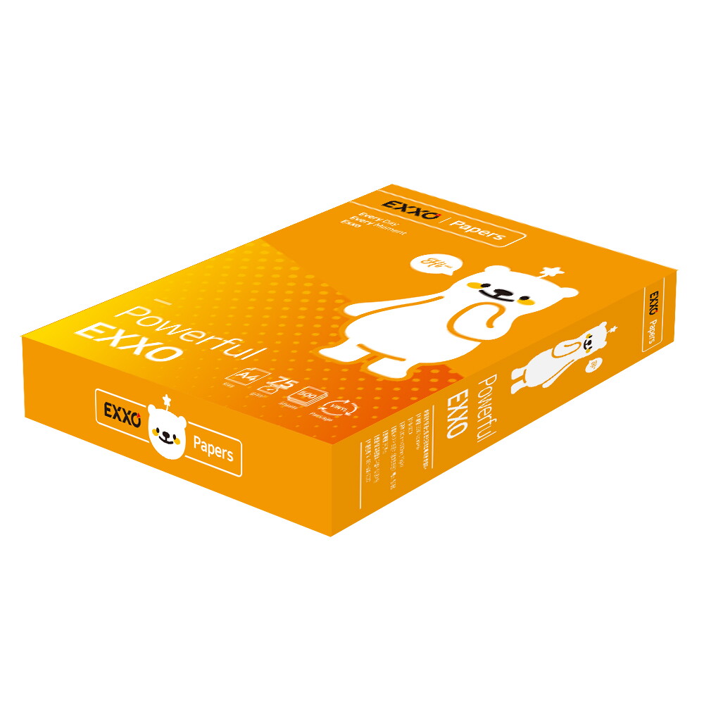 엑소 엑소 큐트베어 A4 복사용지(A4용지) 75g 500매