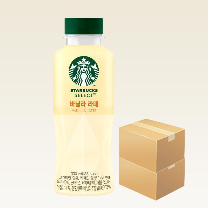 셀러허브 식품 스타벅스 셀렉트 바닐라라떼 300ml x 48 PET/커피음료