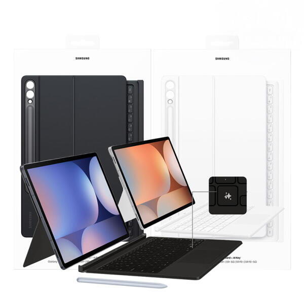 아트박스 아트박스/삼성전자 삼성 갤럭시탭S10+ S9+ AI 키보드 북커버 케이스 EF-DX825