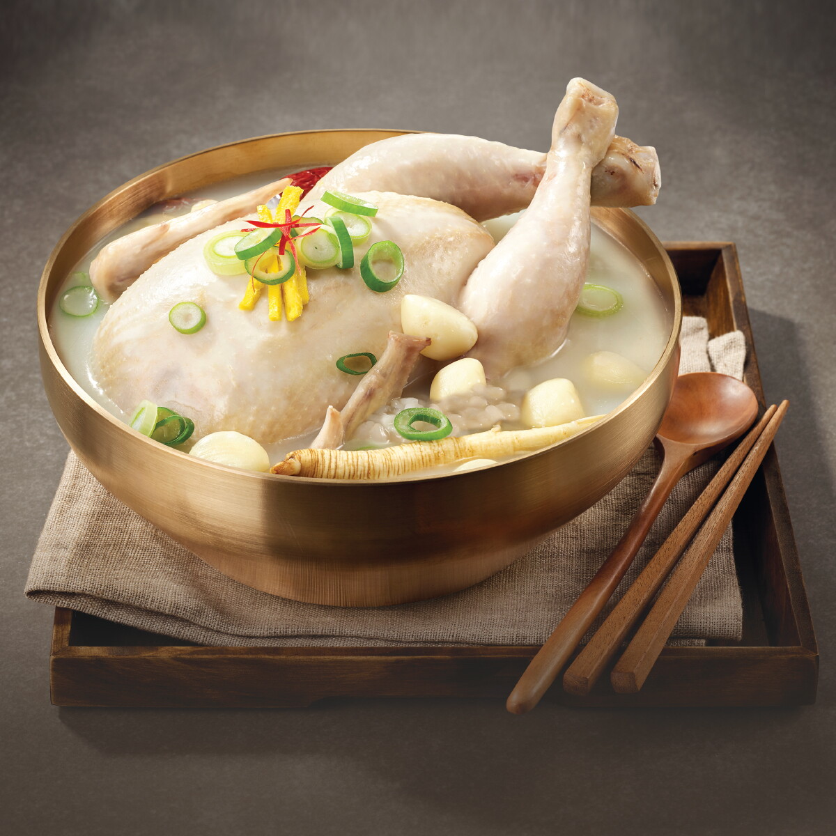 올반 프리미엄 영양삼계탕 3.6kg(900gx4팩) 국내산 닭(실온보관)