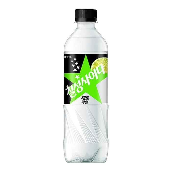 셀러허브 식품 칠성사이다 제로 라임 500ml 24개