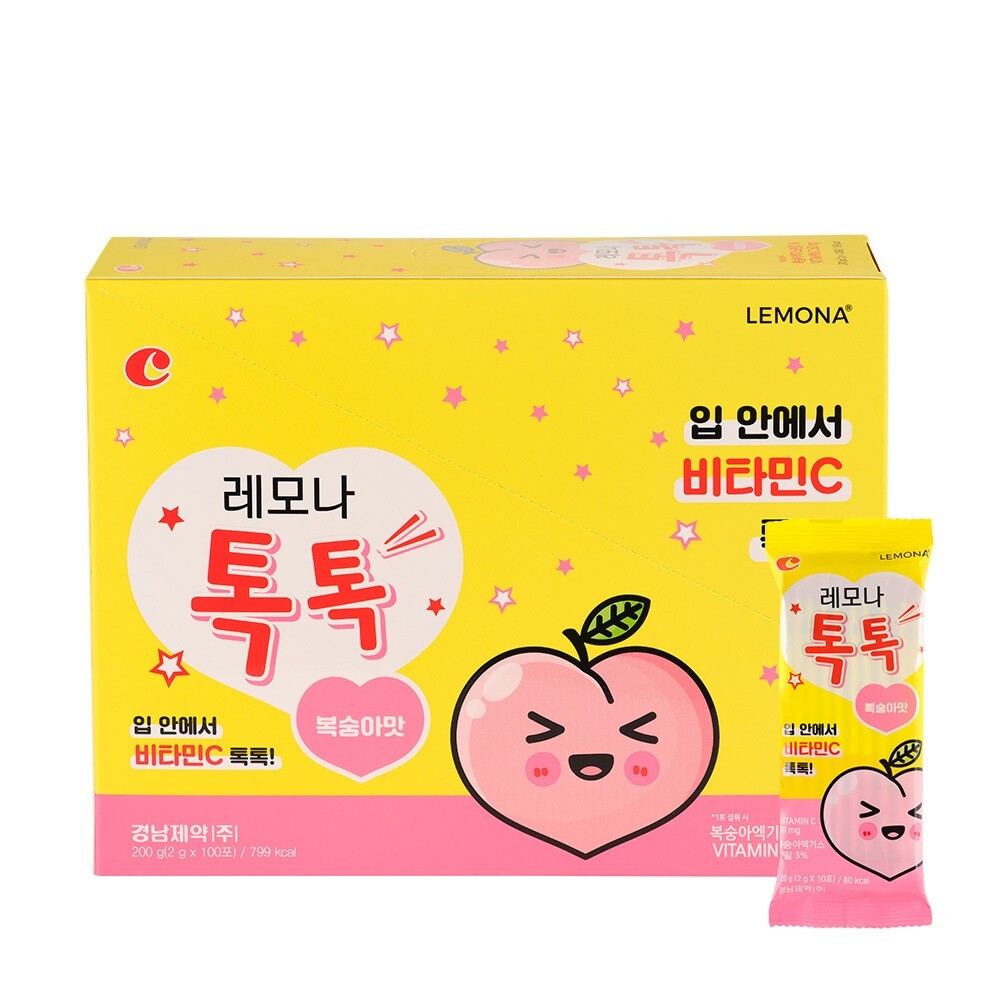 경남제약 레모나 톡톡 비타민C 100포 x 1박스