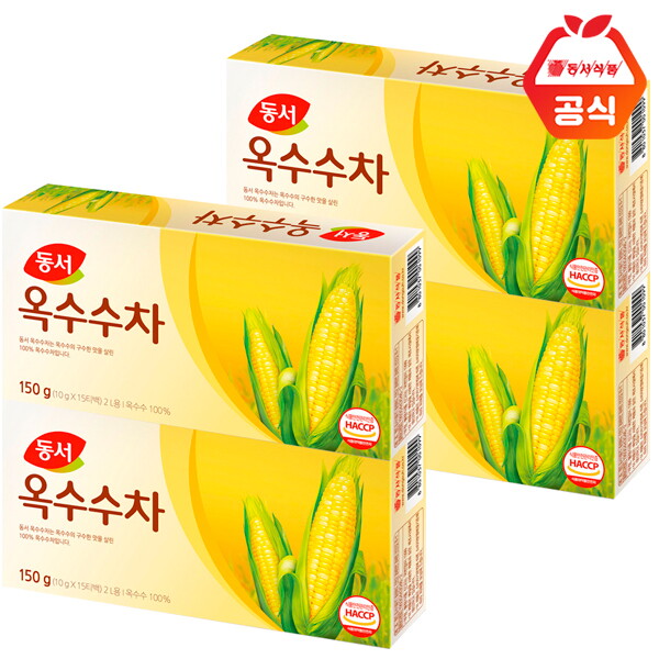 동서식품 동서 옥수수차 15T x 4개