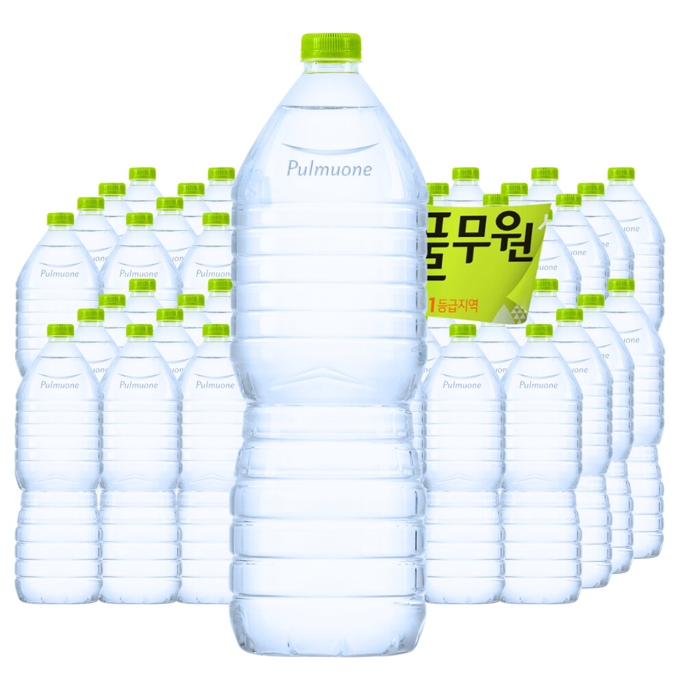 풀무원샘물 풀무원 무라벨 생수 2L x 42병 (오늘출발) 안전한생수 미네랄워터 생수2L 물2L sh