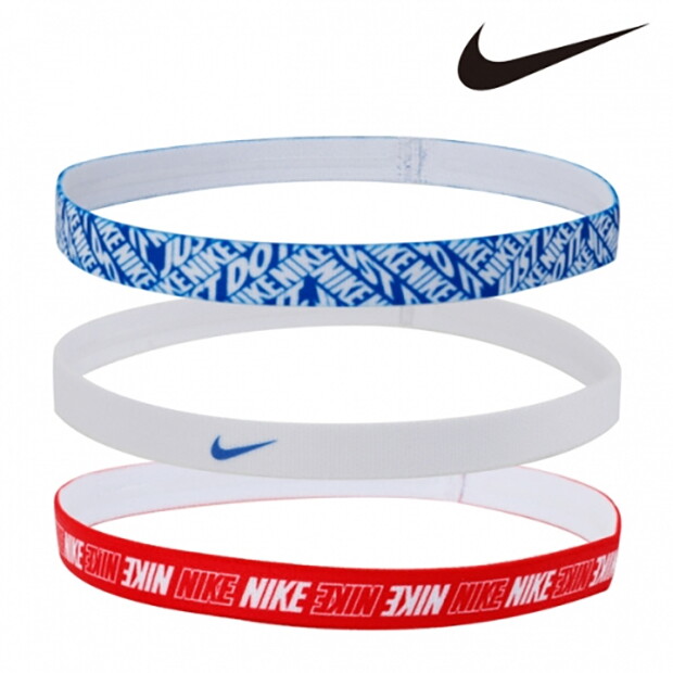 나이키 나이키밴드 GQT AC9728-495 나이키 PRINTED HEADBANDS 3PK AC9728-495