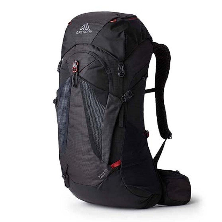 그레고리 남성배낭 줄루 ZULU 45 SM/MD VOLCANIC BLACK (44J29041)