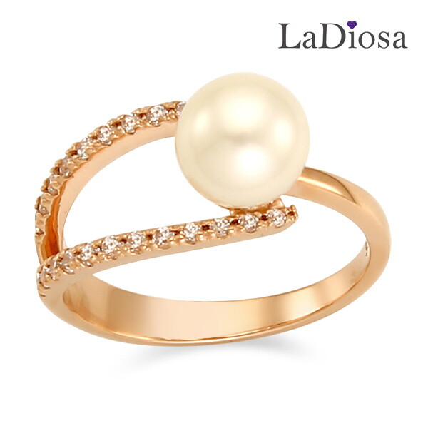 La Diosa 라디오사 18K 진주 반지 LK18OP-0882R
