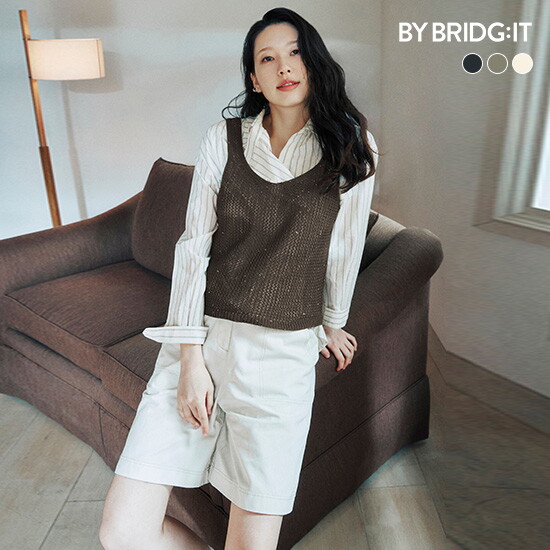 (런칭가 69,900원) 26SS 옥스포드 코튼 100 스티치 하프팬츠 3종(+벨트) 5