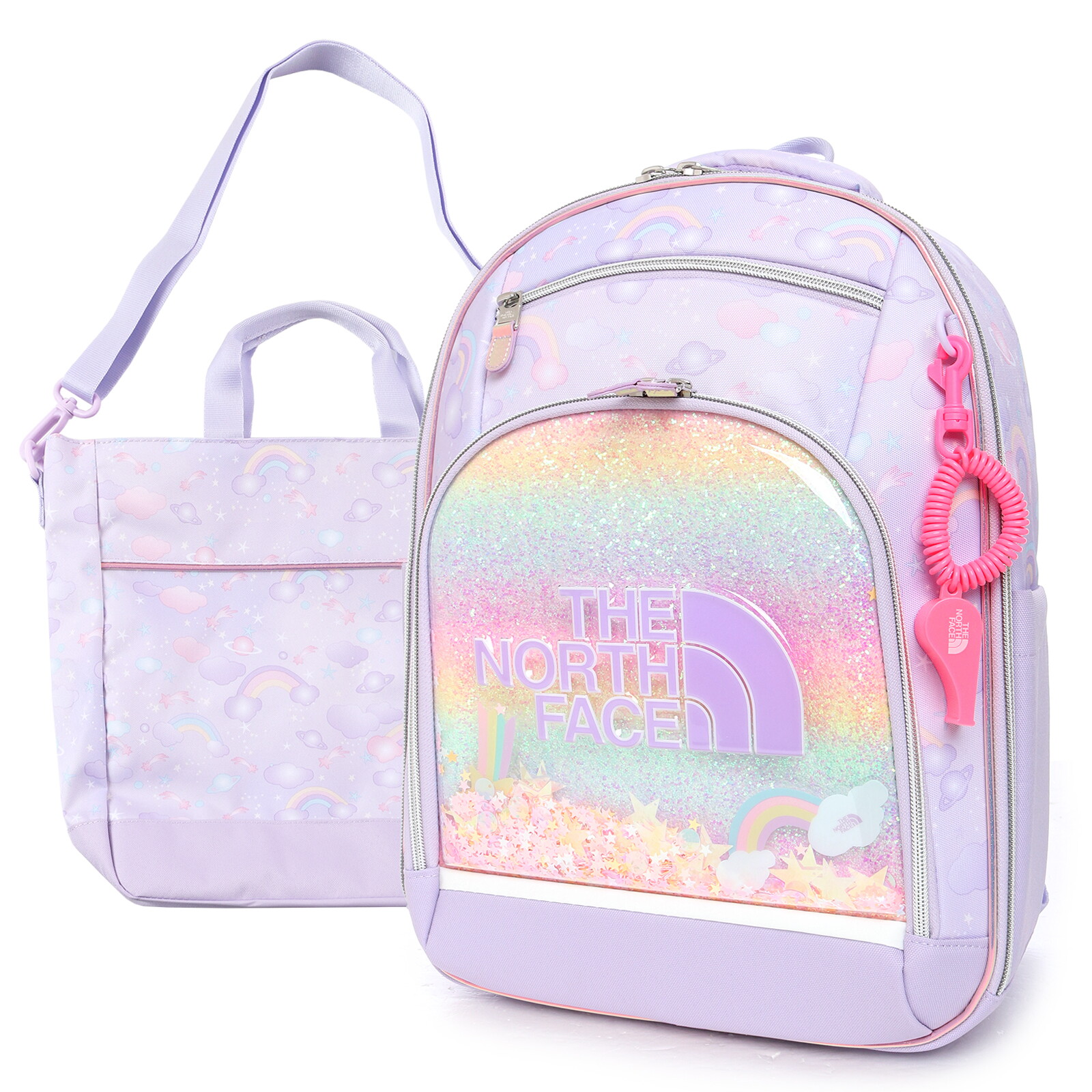 노스페이스 노스페이스 키즈 걸즈 플라이트 스쿨 팩 NM2DR01T LIL