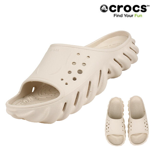 크록스 크록스 CROCS 남여공용 에코 슬라이드 208170-160 스투코
