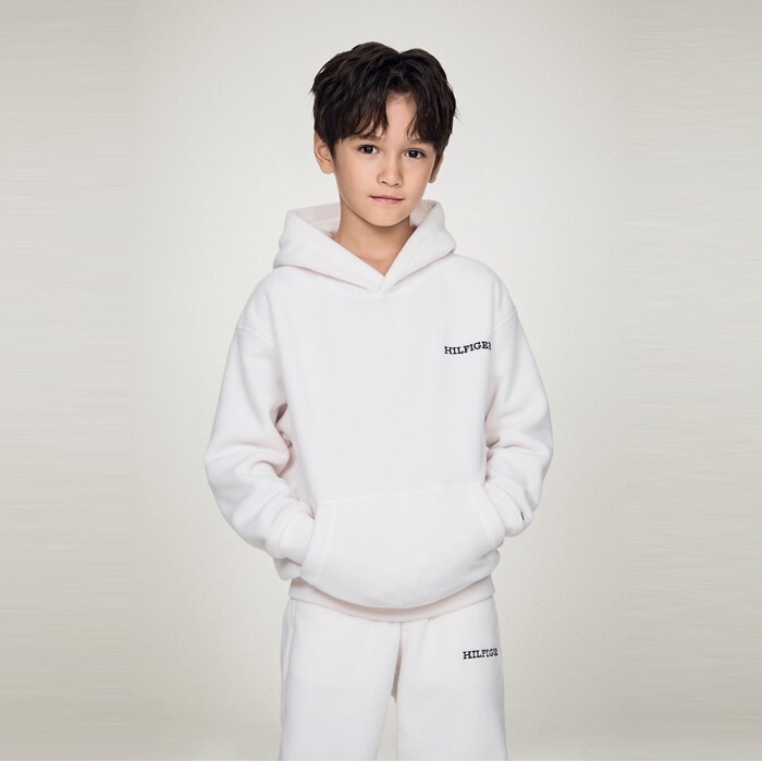 타미힐피거(아울렛) [공식] [타미힐피거] [UNISEX] 폴라 플리스 후디 (T42E7KKO630BT1YBH)