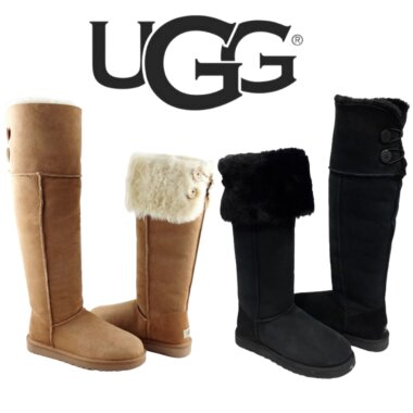 UGG UGG オーバーザニーベイリーボタンブーツ UGG Over the Knee Bailey Button Boots