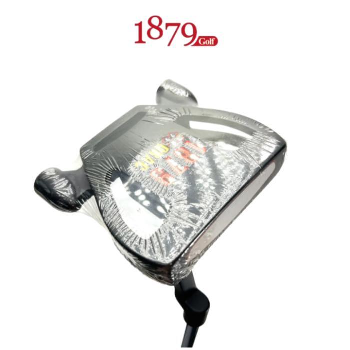 [중고] 기타 1879 골프 ORAC 말렛 퍼터 라임 크롬 일자 34 품번 701