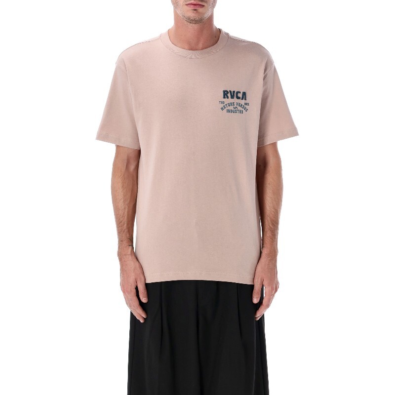 RVCA 루카(진유니) 루카 로고 리지 크루넥 티셔츠 EVYZT00297 PAL