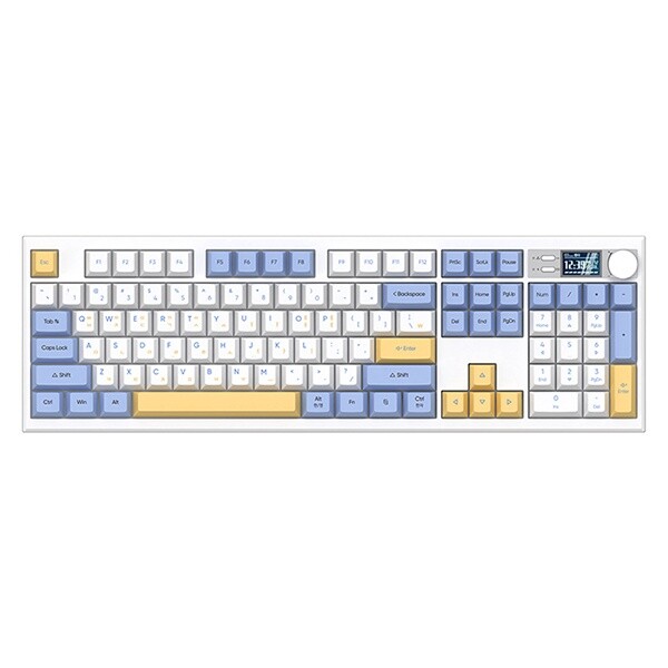 터치플래닛 앱코 AS104 유무선 블루투스 사무용 키보드 조약돌 슈팅스타축