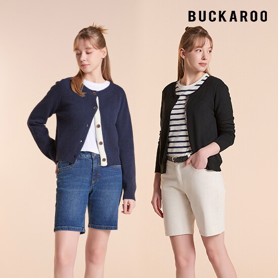 [버커루]BUCKAROO 24SS 여성 데님 반바지 2종