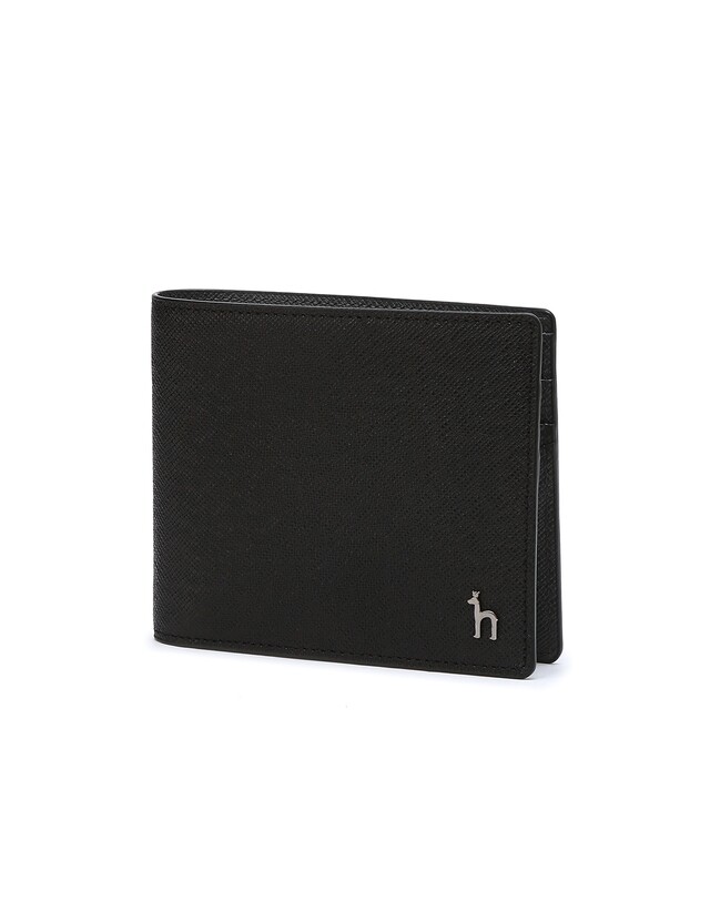 헤지스(아울렛) [헤지스 액세서리]  HJWA5E906BK 선물추천Online 한정판BASIC 블랙 솔리드 퍼피로고 소가죽