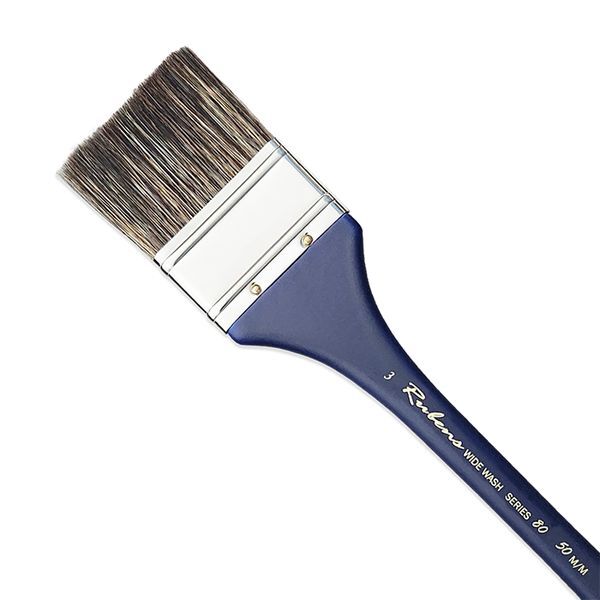 교보문고 한가람문구 루벤스 유화&아크릴용 빽붓 SERISE No.80 3호