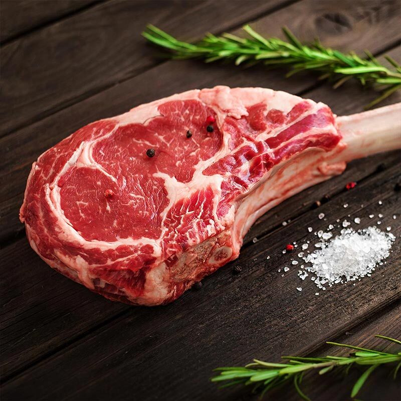 자연맛남 [자연맛남] 저온숙성 양 토마호크 스테이크 700g 쯔란세트