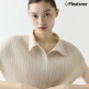 [플리츠미][정상가 139,000원] 플리츠 카라 블라우스