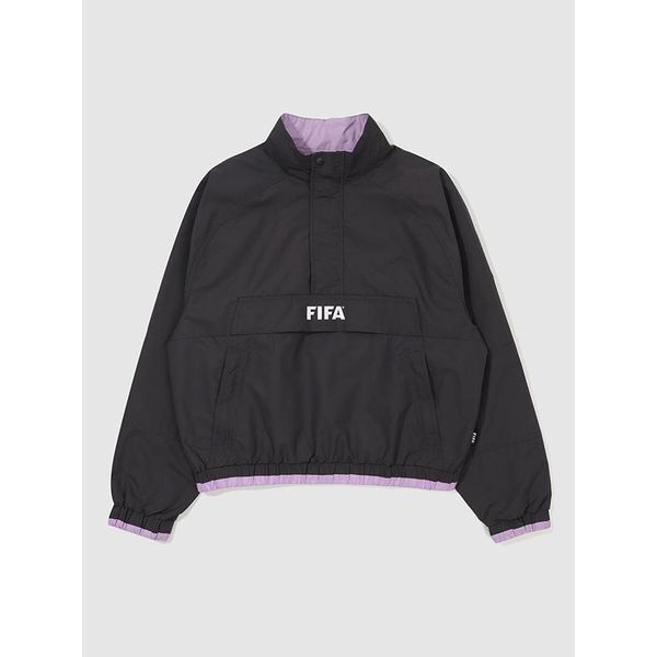 FIFA [하프클럽/피파1904]우먼스 우븐 아노락 블랙(FF31AW12W_160)