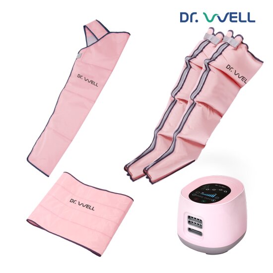 닥터웰 뉴에어라이너 공기압 발 다리 마사지기 DR-5800 (본체+다리+팔+허리) 풀세트