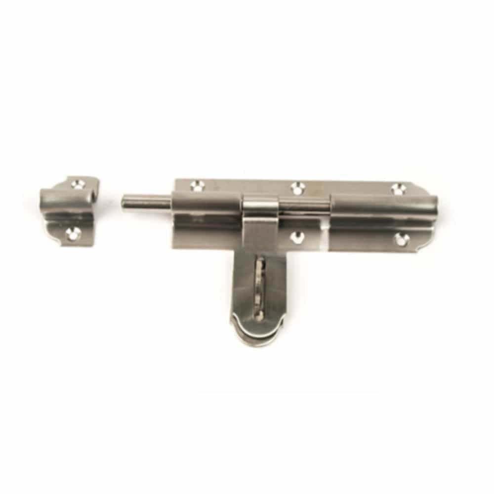 지오벤처스 스테인리스 문걸쇠 약15cm 이중 잠금장치 스텐 약물 빗장 시큐리티 장치