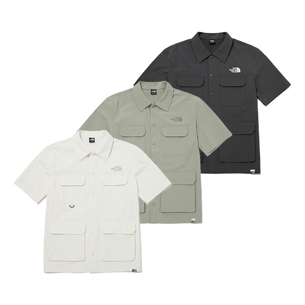 노스페이스- 캠퍼 반팔 셔츠 NH8SP00 3종 택1