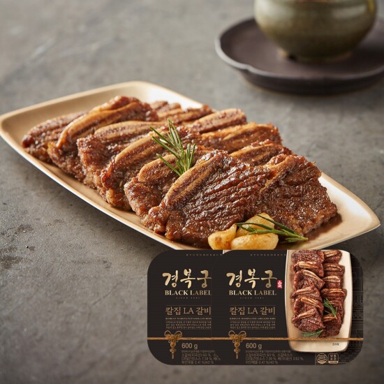 [경복궁(백)]경복궁 칼집 LA갈비 (600g) x 2팩