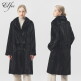 [엘페]24FW 풀스킨 휘메일 밍크 롱코트_블랙_EC13