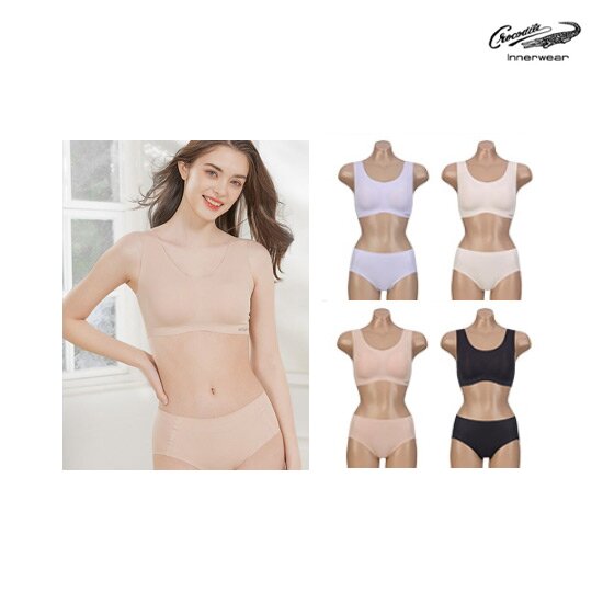 인견블렌디드 라이크라 감탄 브라팬티 4SET 패키지 (45)(C)