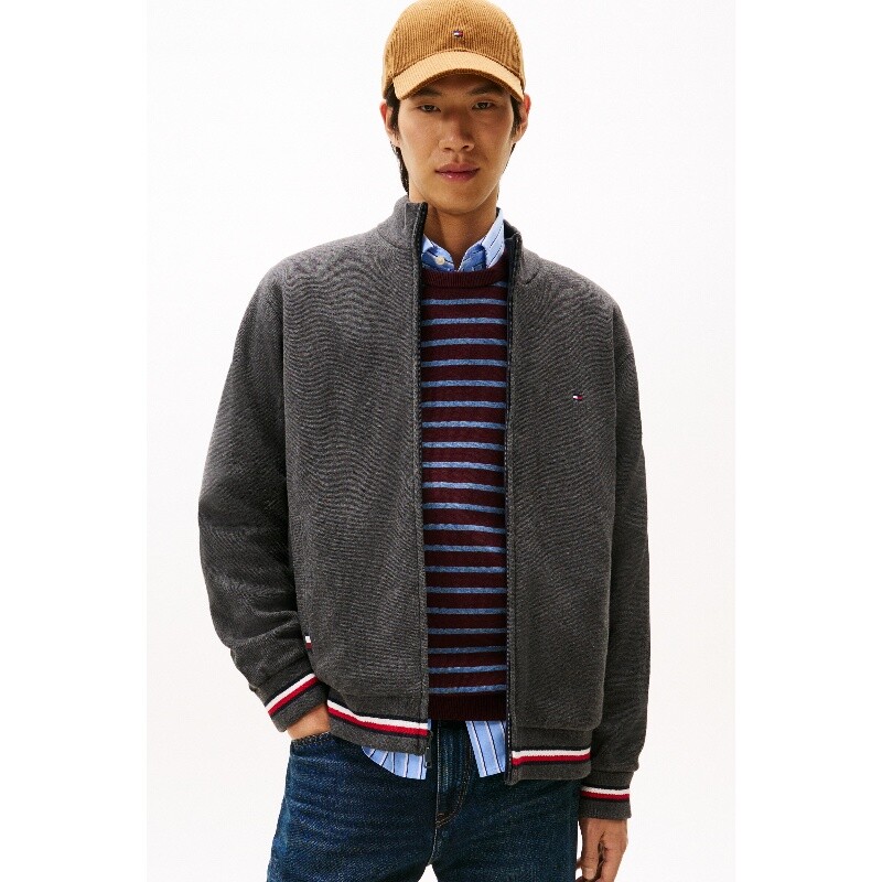 타미힐피거(AVE) 리버시블 집업 가디건 T12F7KCD210MT1_P92 BS