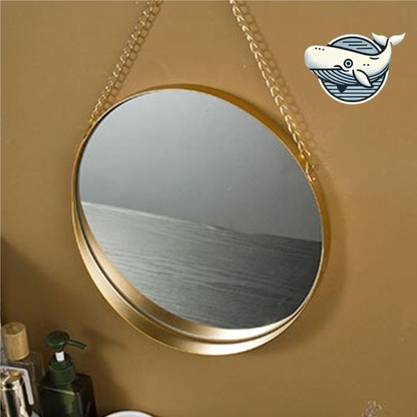 알티피아 [하프클럽/알티피아]인테리어 장식용 둥근 거울 벽면형 파우더룸