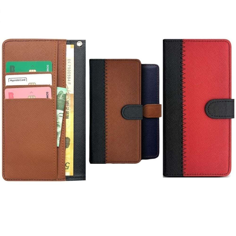 지오벤처스 LG G7 G7플러스 G710 소가죽 투스톤(단품) 지갑