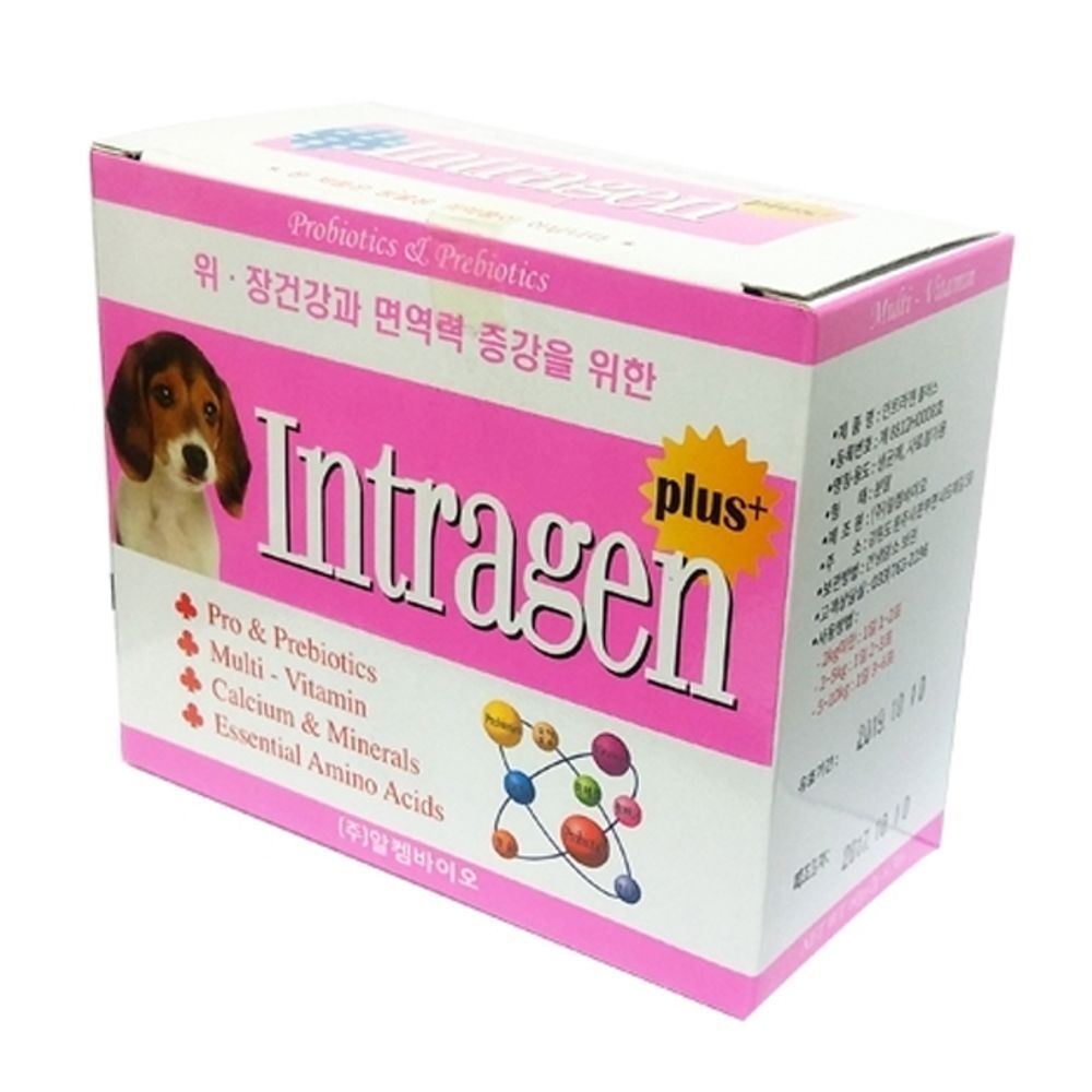 지오벤처스 강아지 인트라젠 멀티 영양제 30P 건강 보조식품