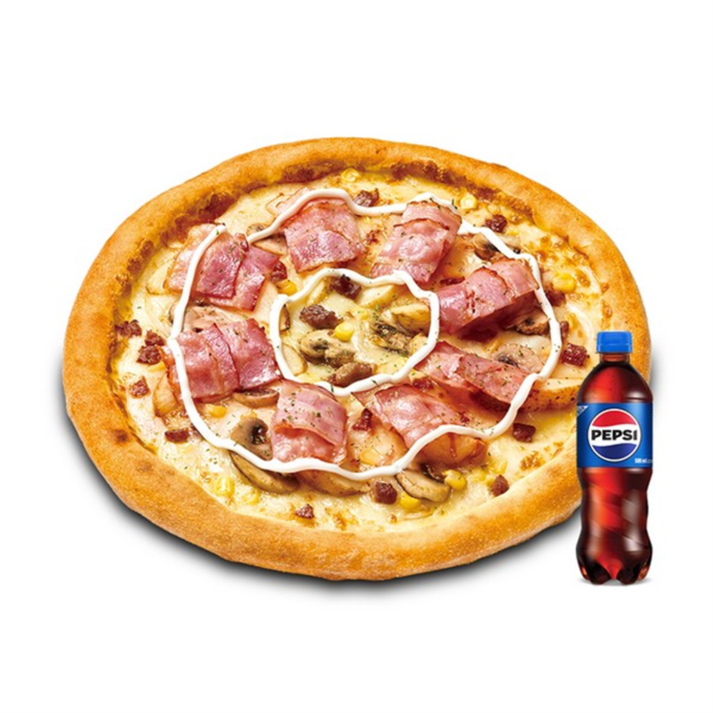 스마트콘 미스터피자 (미스터피자) 포테이토M+콜라500ML