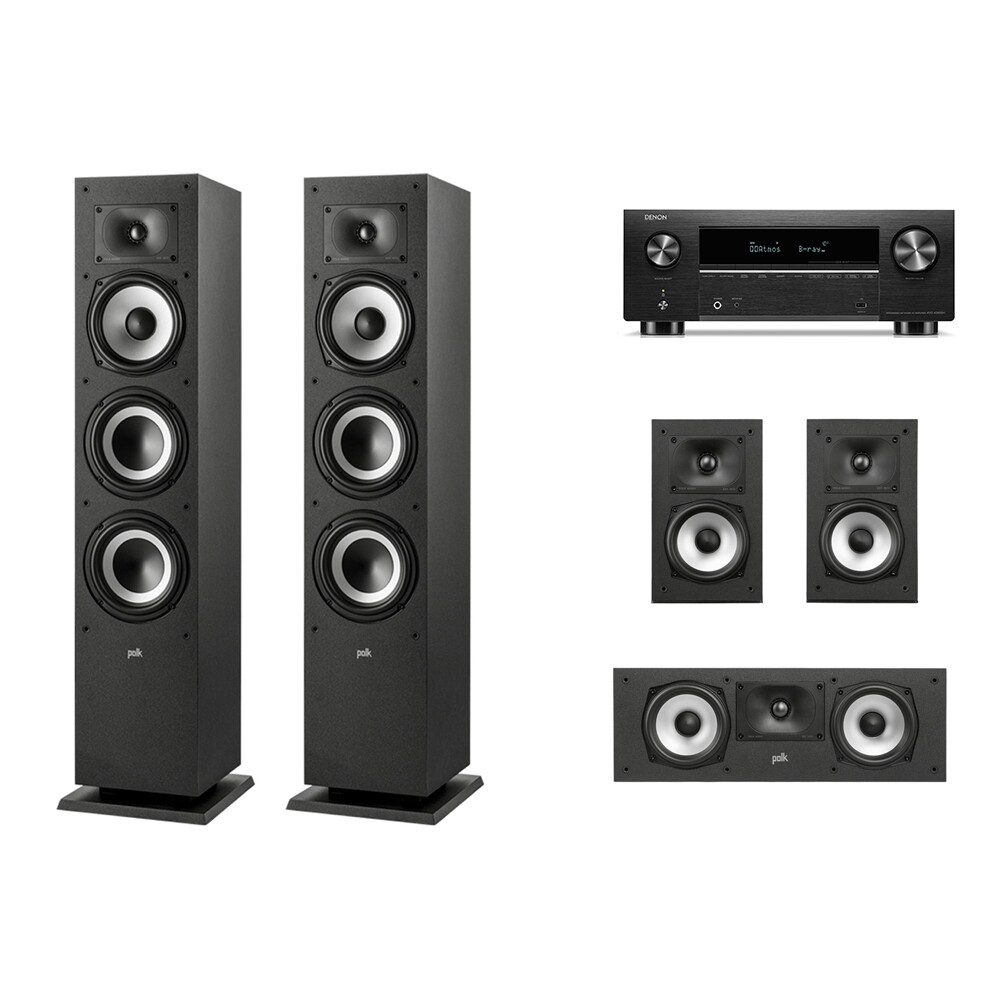 데논 AVC-X3800H + 폴크오디오 XT60 5채널스피커(15/30)