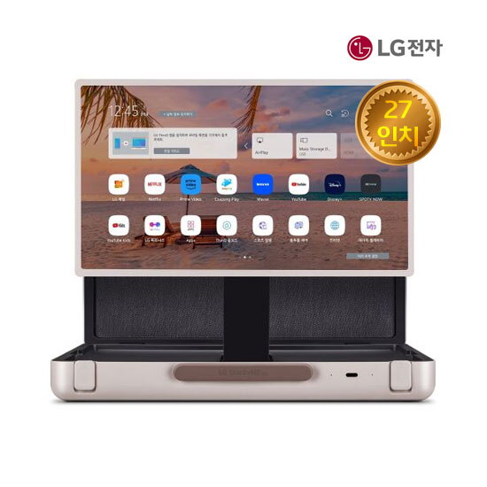 [렌탈]LG전자 LG 스탠바이미 Go TV 렌탈 27인치 27LX5QKNA/60개월 의무사용