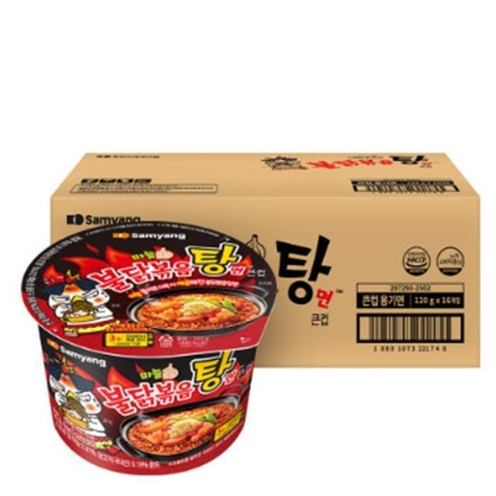 셀러허브 식품 삼양식품 컵라면 불닭볶음탕면 불닭볶음탕, 120g, 32개